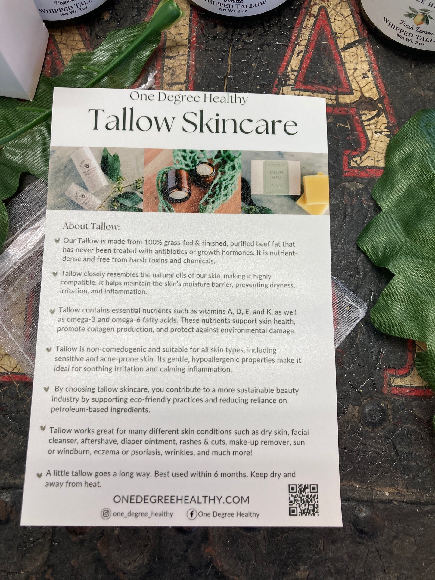 Whipped Tallow Moisturizer 4oz