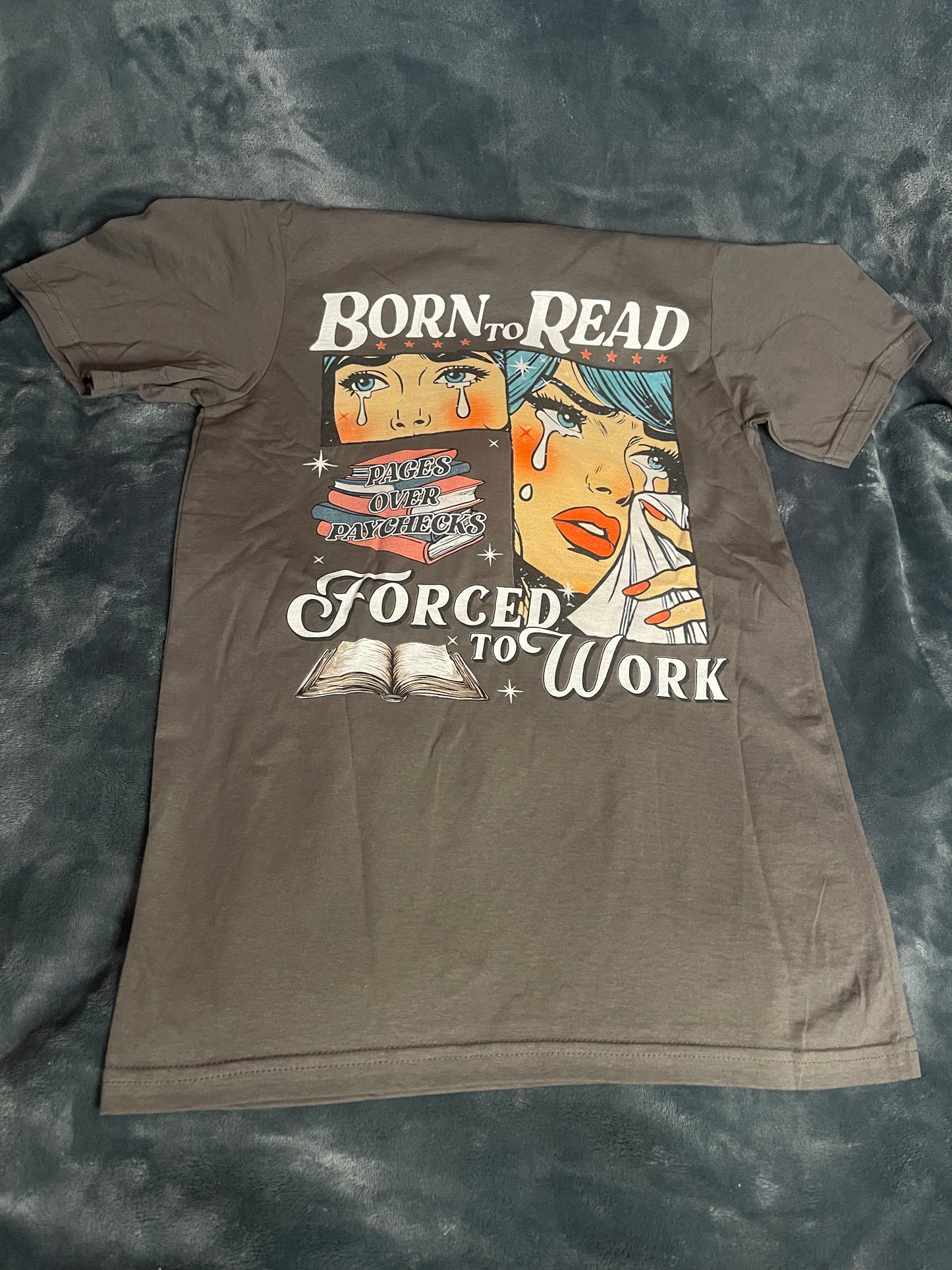 Born To Read Bookish Shirt